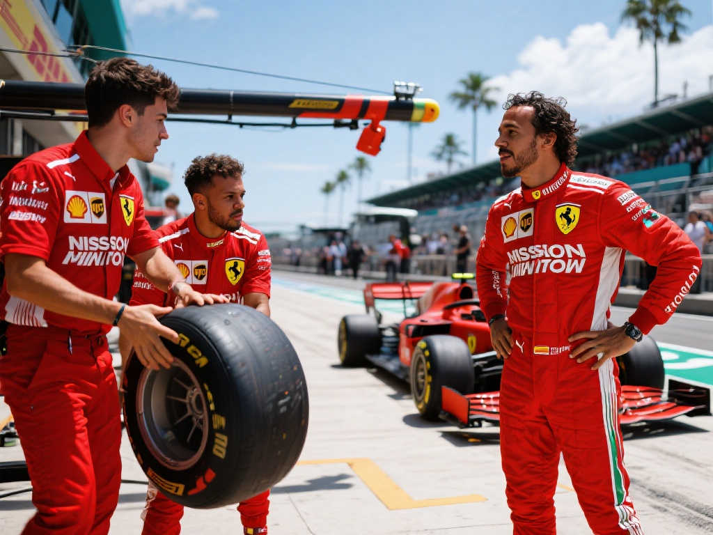 汉密尔顿质疑法拉利在迈阿密站的团队指令